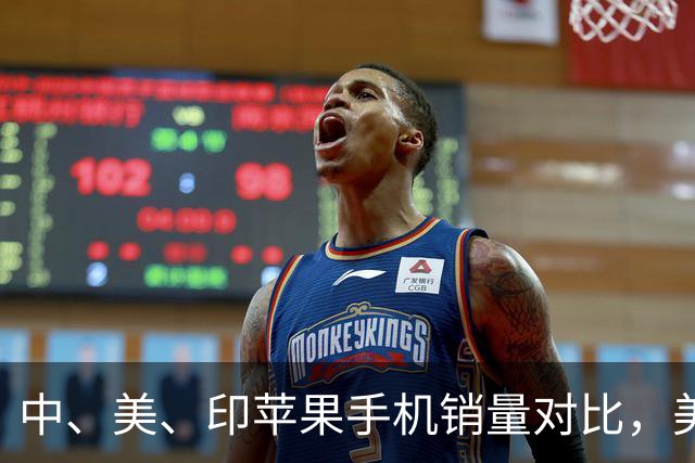 中、美、印苹果手机销量对比，美国5300万部，印度1400万，中国呢
